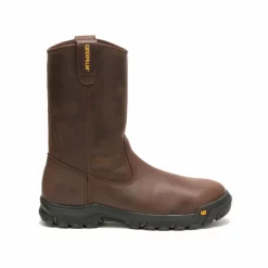 Cat Drawbar Steel Toe Pull-On Work Boot