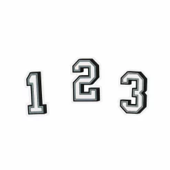 Crocs Jibbitz™ Varsity Letter Charms, Personalized Spelling