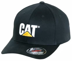 Cat Moisture-Wicking Stretch Fit Curved Bill Cap