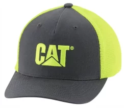 CAT Workwear HI-VIS Mesh Cap - Reflective Safety Headwear