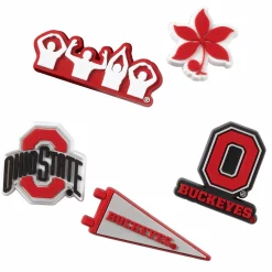 Crocs Ohio State University Jibbitz™ Shoe Charms 5-Pack