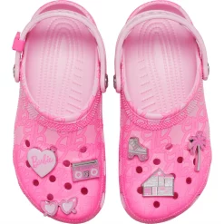 Crocs Barbie Pink Monogram Classic Clog