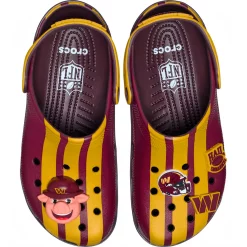 Crocs NFL Washington Commanders Classic Clog Team Footwear