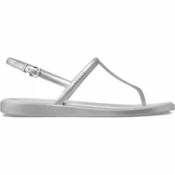 Crocs Miami Metallic Wedge Thong Sandal