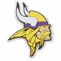 Crocs NFL Minnesota Vikings Logo Jibbitz Shoe Charm