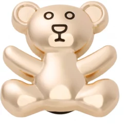 Cute Crocs Jibbitz Gold Teddy Bear Charm