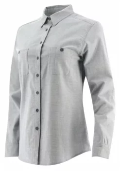 Cat Stretch Oxford Utility Shirt with Hidden Lens Cloth