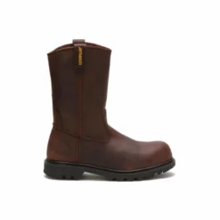 Cat Back to Basics Slip-Resistant Steel Toe Work Boot