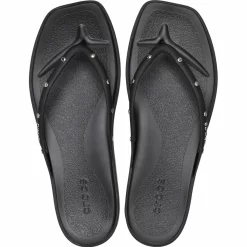 Crocs Miami Studded Wedge Flip